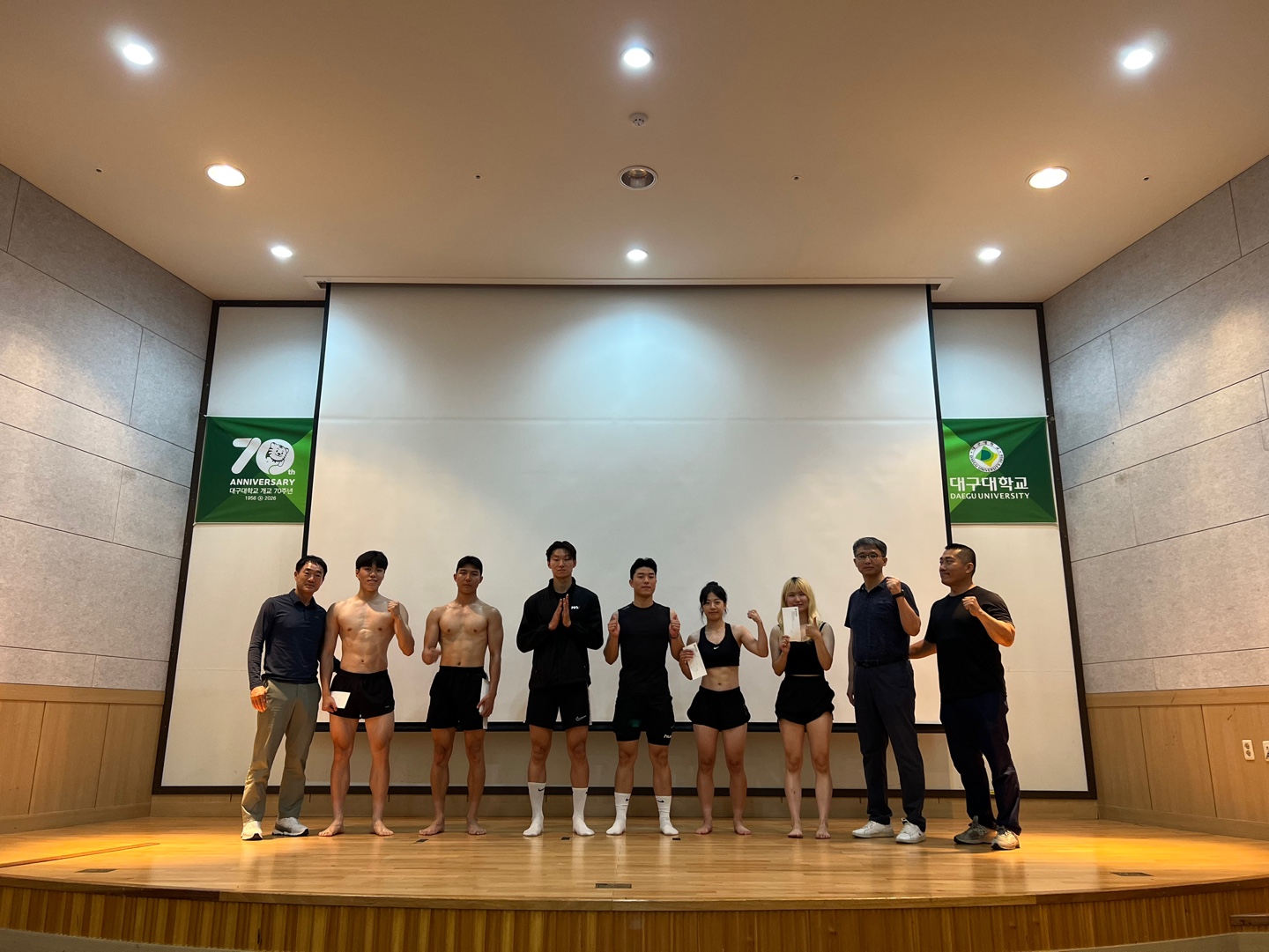 [학과역량]새내기 머슬맨 경진대회