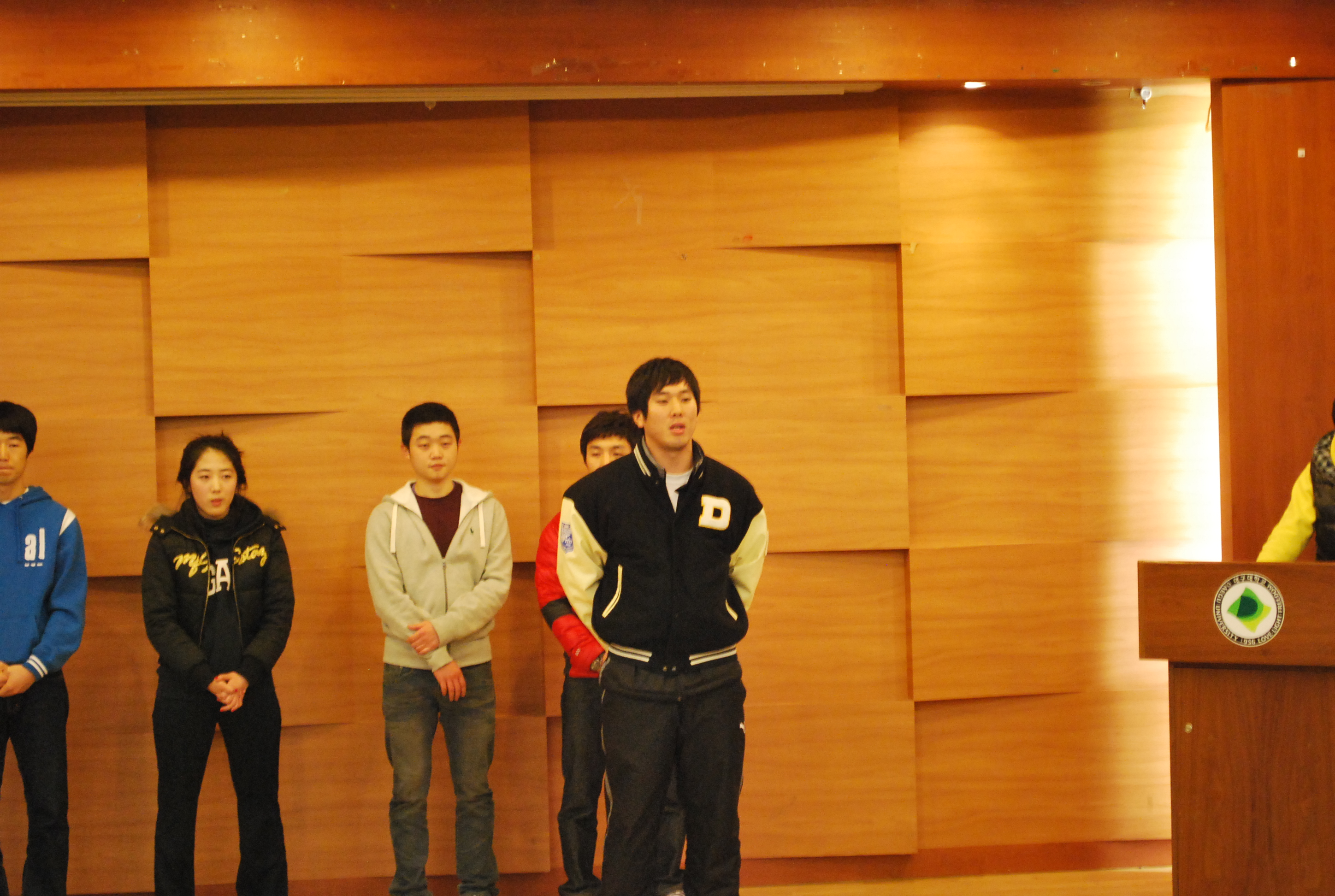 2010학년도 체육학과 대면식