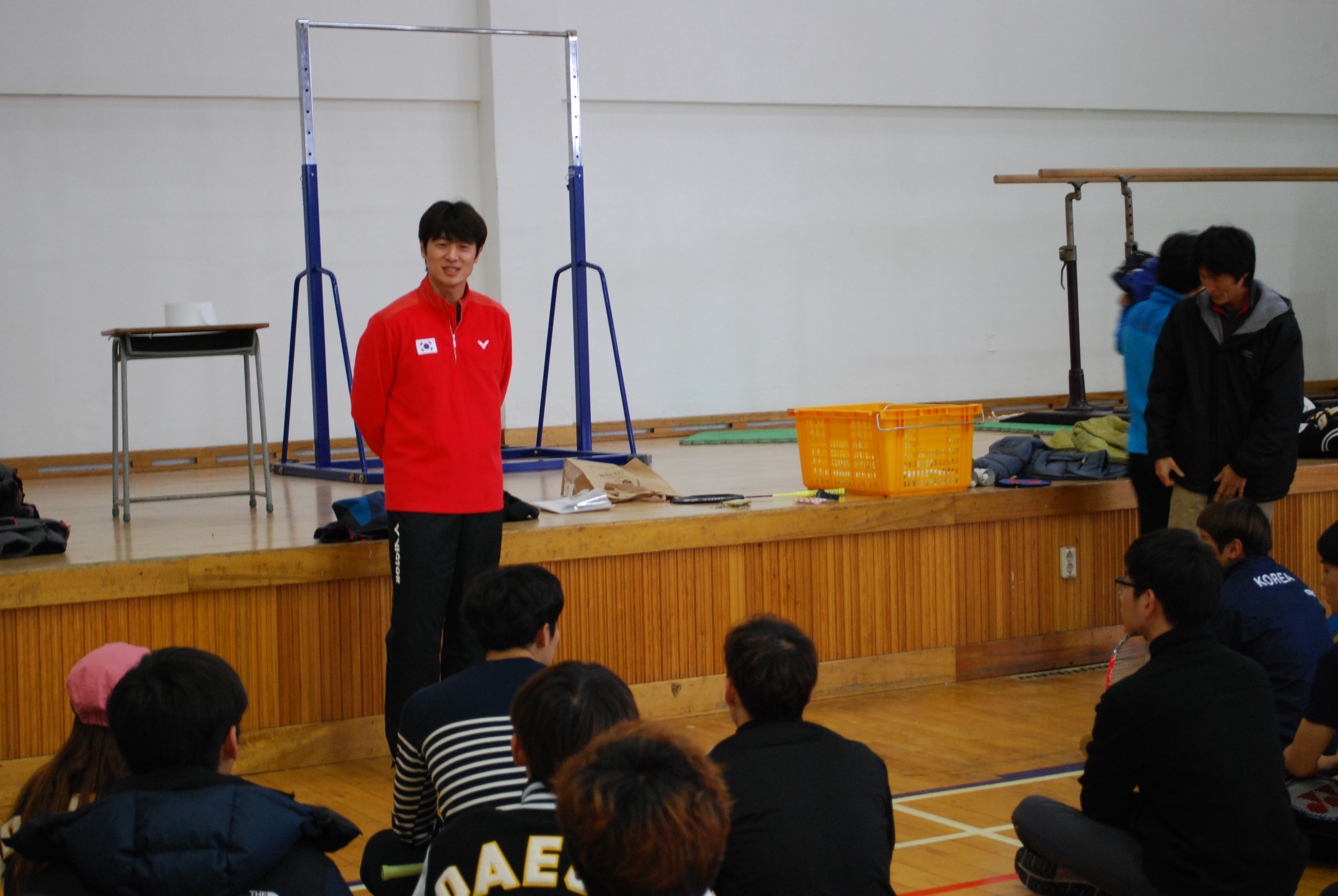 올림픽 메달리스트 이동수코치, 대구대학교를 방문하다.