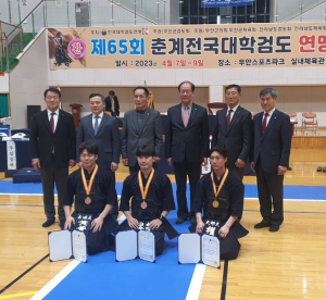 제 65회 춘계전국대학검도연맹전 고학년부 우승(권오규, 체육학과 4)