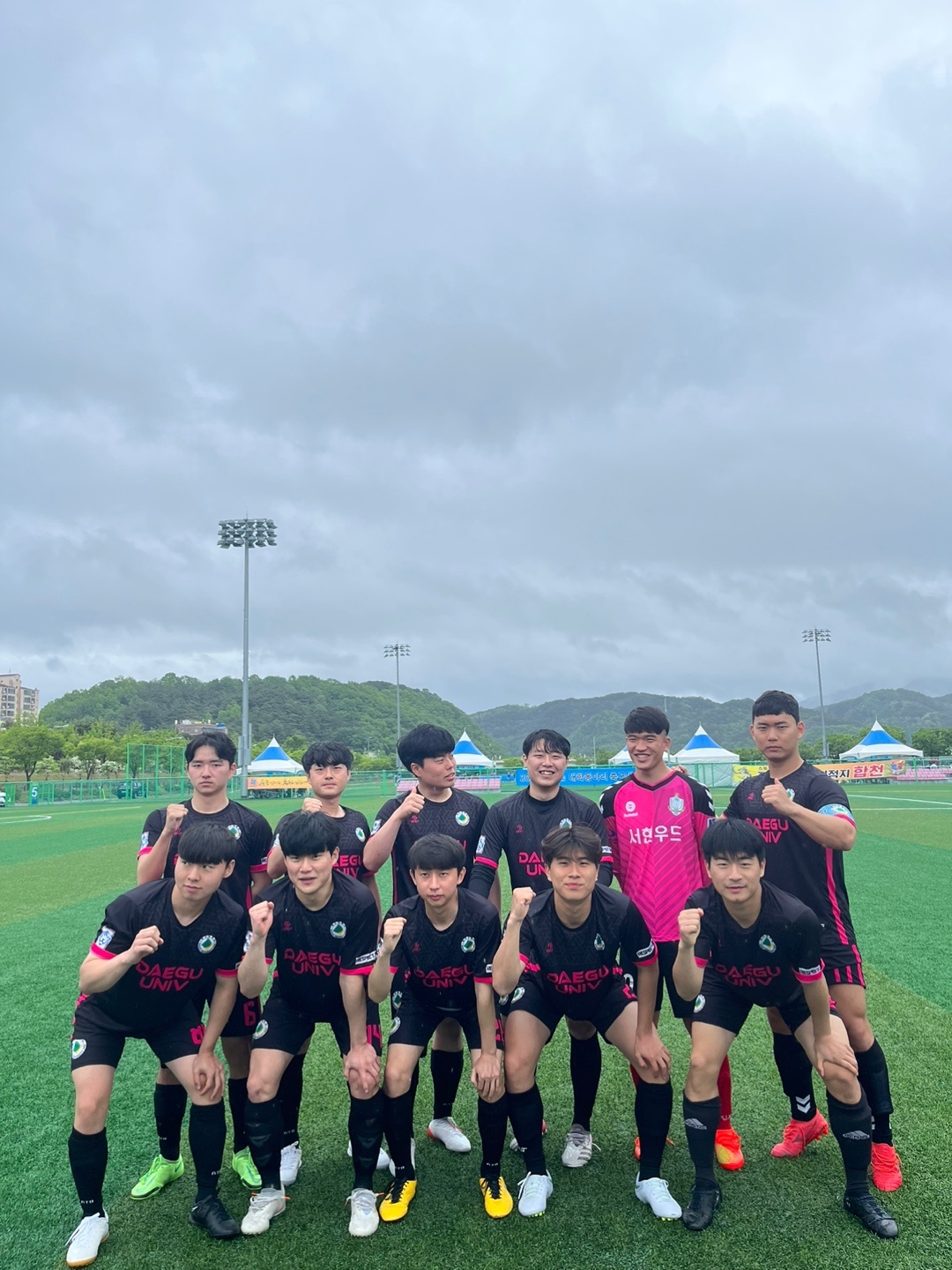수려한합천 대학동아리 축구대회 준우승
