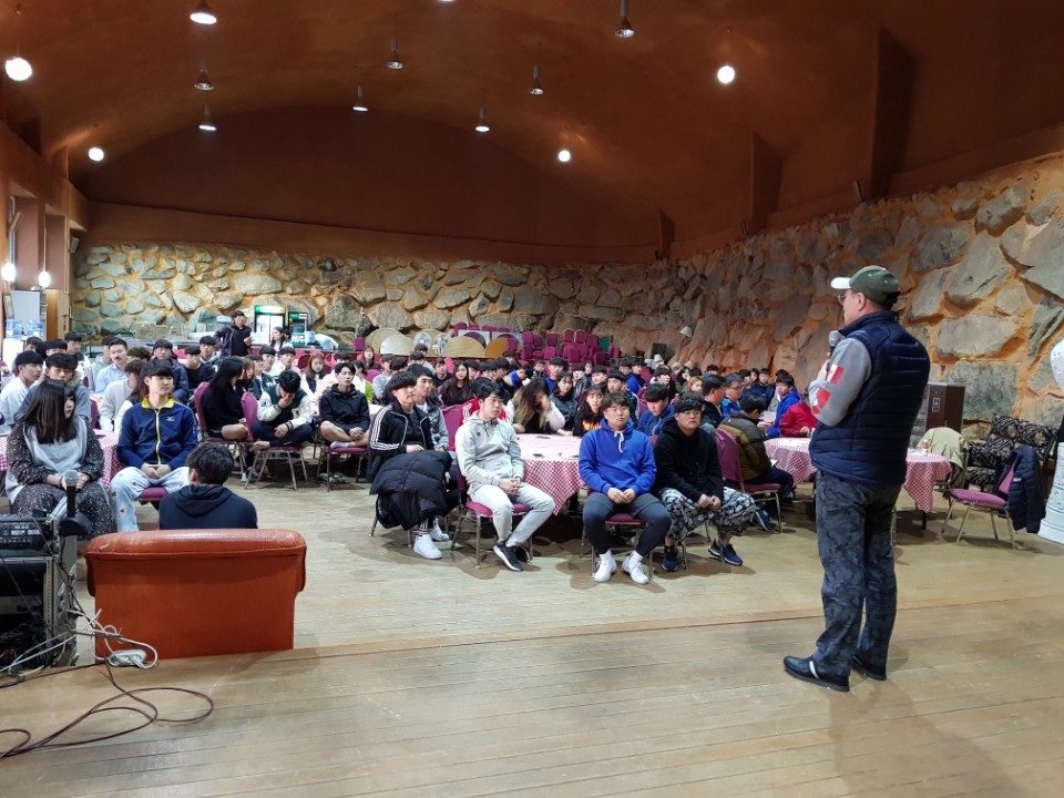 동문 전임, 현 회장님 MT 격려